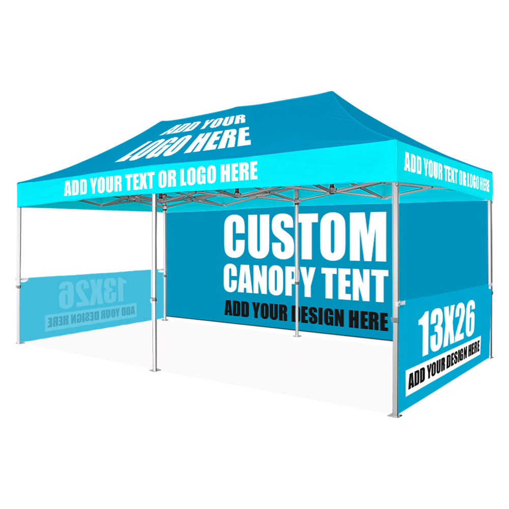 13x26 Custom Printed Canopy Tent - Company Branded 