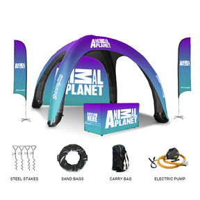 Custom Inflatable Tent Package A