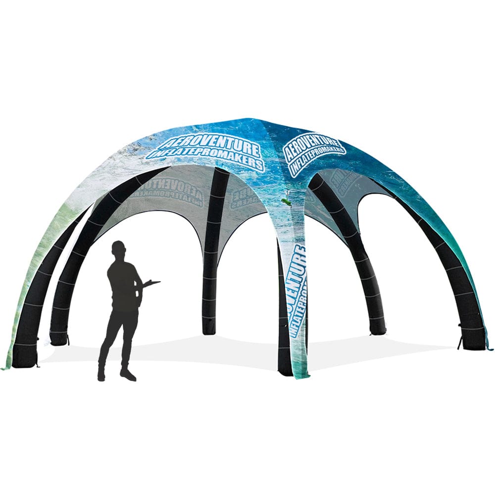 Custom Hexagonal  Inflatable Tent for Outdoor Commercial Exhibitions