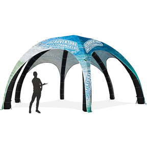 Custom Hexagonal  Inflatable Tent for Outdoor Commercial Exhibitions
