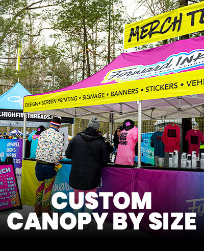 Custom Canopy By Size
