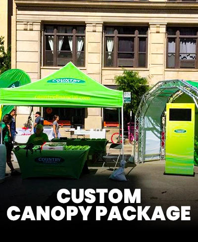 Custom Canopy Tent Package