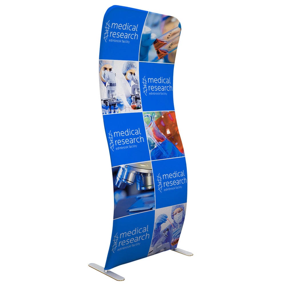 S-shape Banner Stand |Portable and Lightweight Design