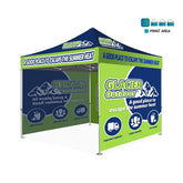 All SIze Custom Pop Up Canopy Tent With Full Wall（1 Full Roof + 3 Full Walls）