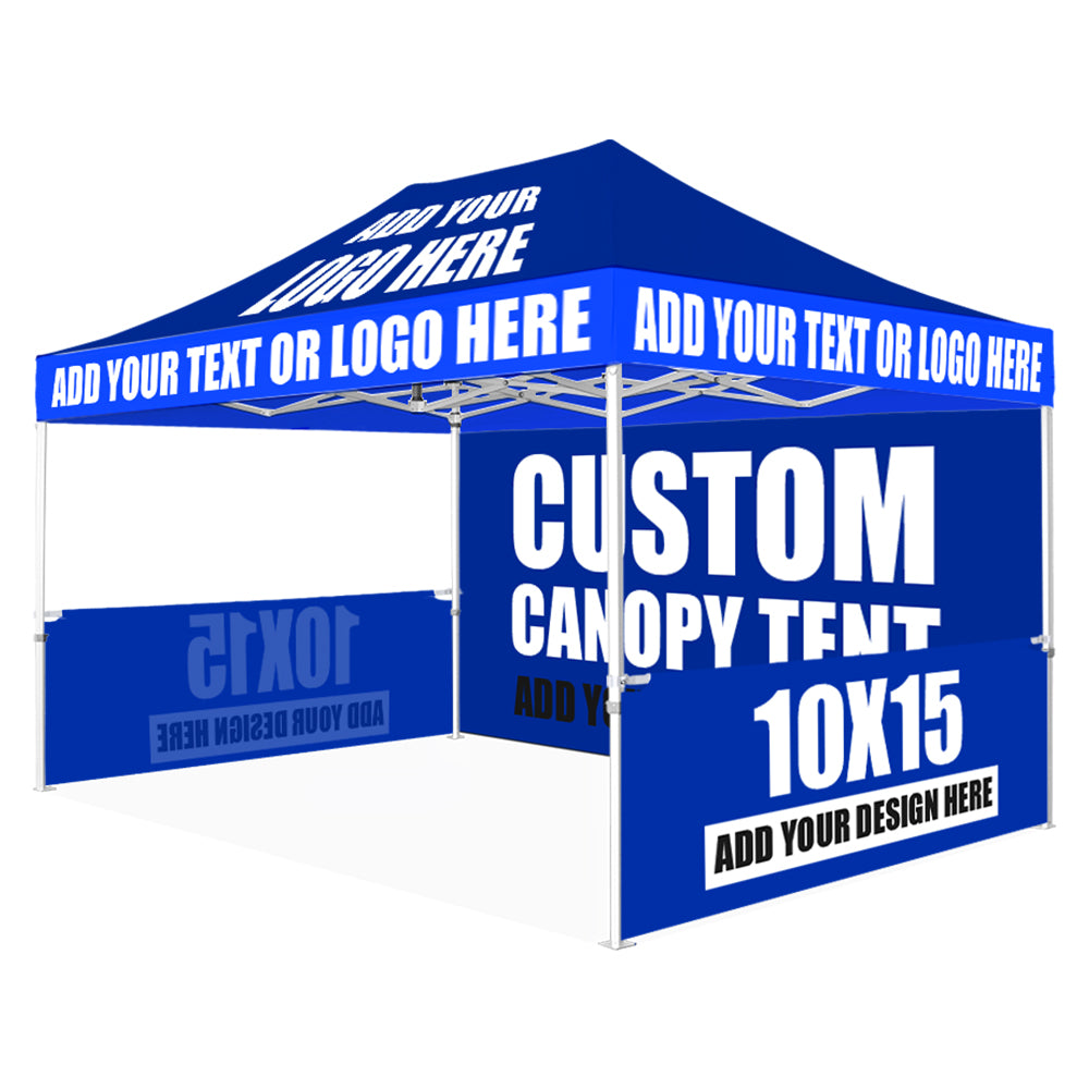 10x15 Custom Pop up Canopy Tent-ShiningShow