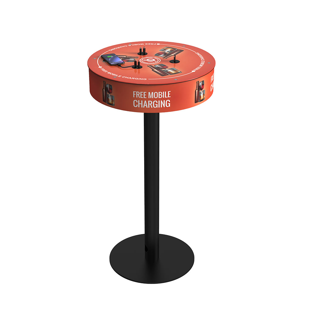 Advertising Mobile Phone Charging Station with Fast PD Usb Charger
