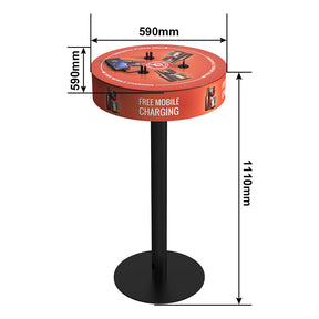 Advertising Mobile Phone Charging Station with Fast PD Usb Charger
