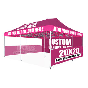 20x20 Custom Pop up Canopy Tent-ShiningShow