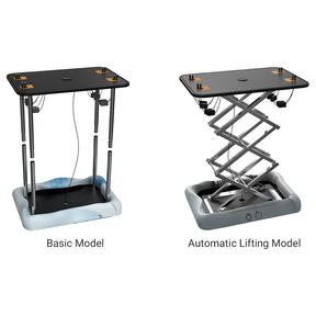 Custom Square Trade Show Portable Charging Table & Counter With Wireless Charger 10w