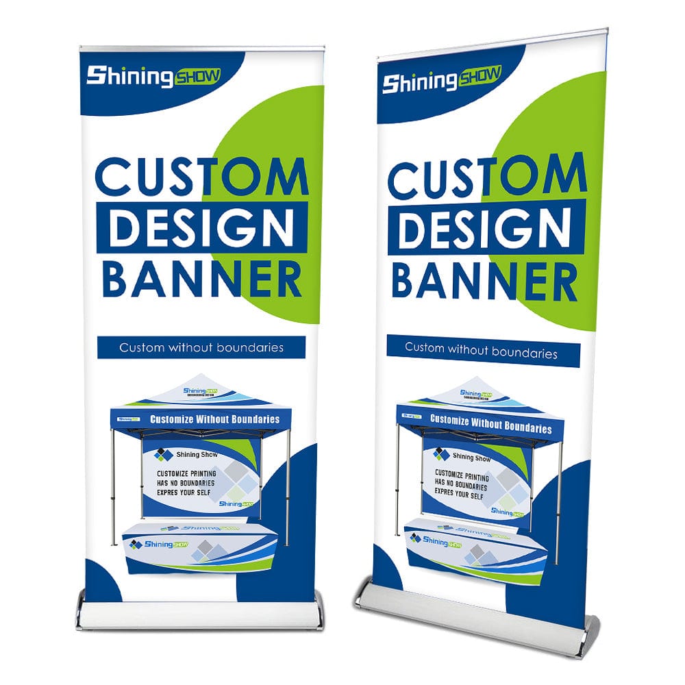Retractable Banner Stand Package| Custom Printed Graphic