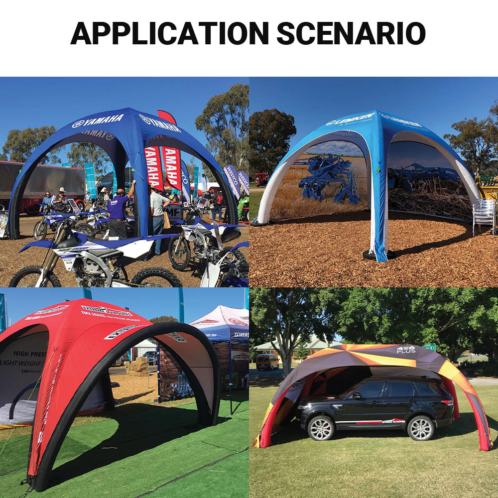 Color Limited High Pressure Inflatable Canopy
