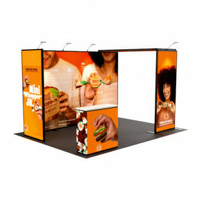 10x10 QuickModule Trade Show Exhibition Booth SD10-2