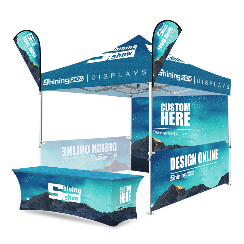 Custom Pop Up Canopy Tent Package F