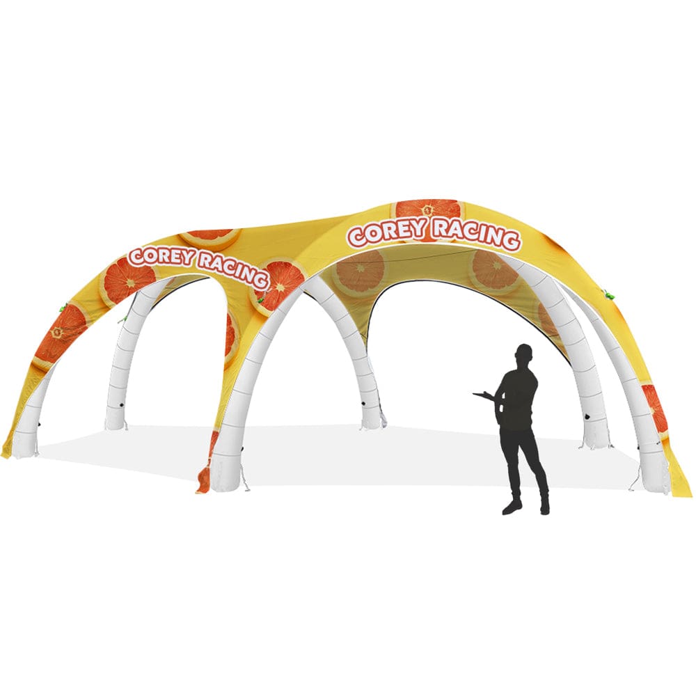 Custom Extended Inflatable Tent For Outdoor Commercial Exhibitions