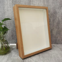 Shiningshow Shadow Box 3cm Depth Wooden Photo Frame For Displaying