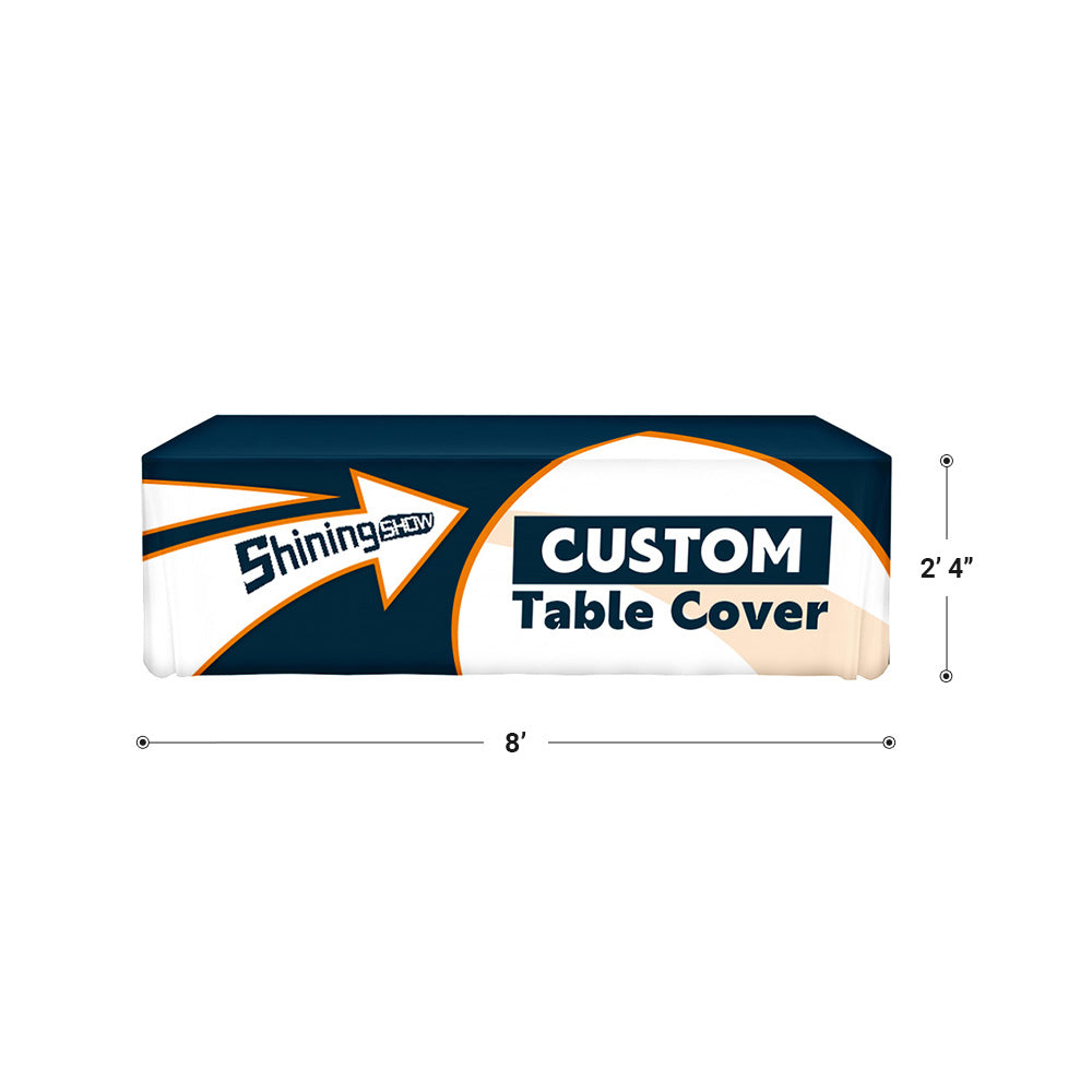 Full Color Printing Custom Fitted Table Covers