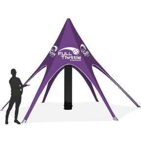 Custom Star Inflatable Tent for Outdoor Commercial Exhibitions