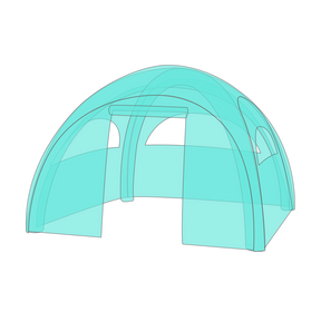 Inflatablet Tent Sidewall