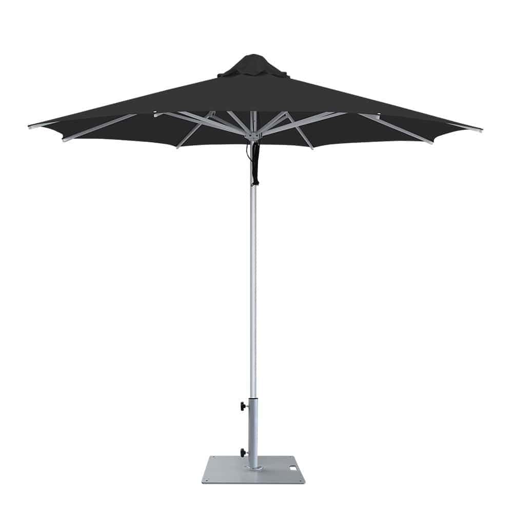 Heavy Duty Aluminum Pulley Commercial Umbrella - Santorini