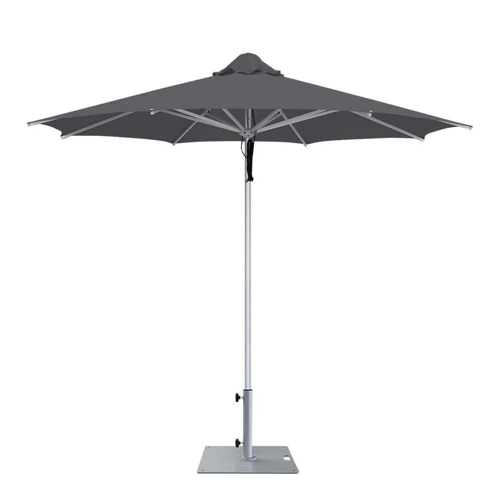 Heavy Duty Aluminum Pulley Commercial Umbrella - Santorini