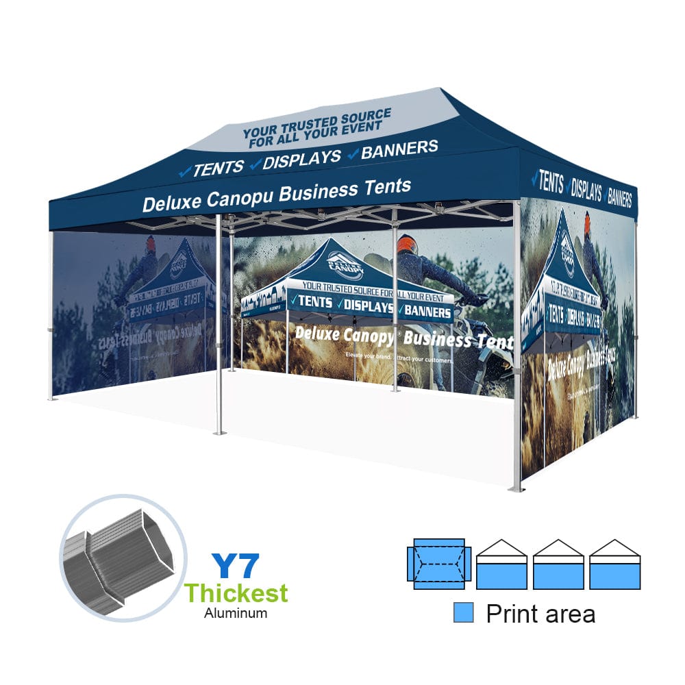 ShiningShow 13x26 Pop-up Canopy Tent Customized Outdoor Tent Shelter